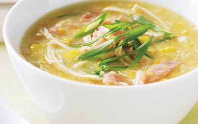 Chinese Chicken & Sweetcorn soup