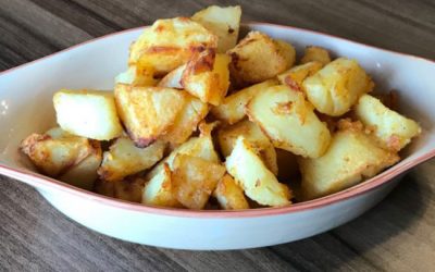 Smoked Paprika Potato cubes